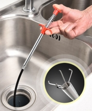 Cách thông cống bằng dụng cụ câu rác tại nhà đơn giản