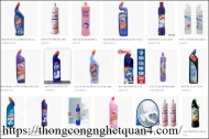 Các loại nước tẩy rửa bồn cầu hiện nay