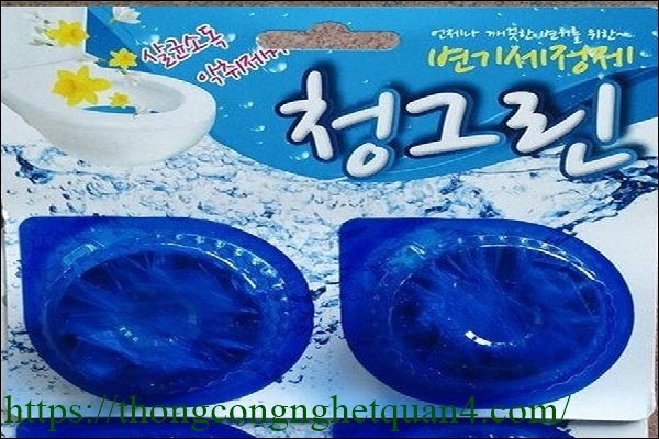 Vi&ecirc;n tẩy bồn cầu H&agrave;n Quốc