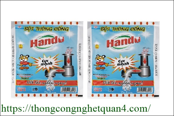 Bột th&ocirc;ng cống hiệu Hando
