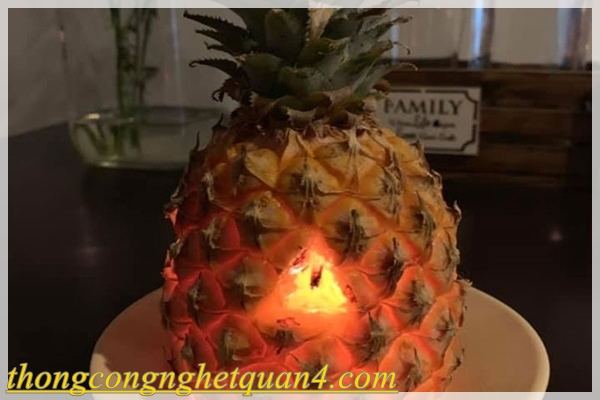 khử mùi hôi bằng dứa