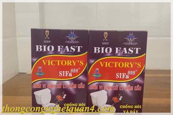 xử l&yacute; hầm cầu bằng men vi sinh