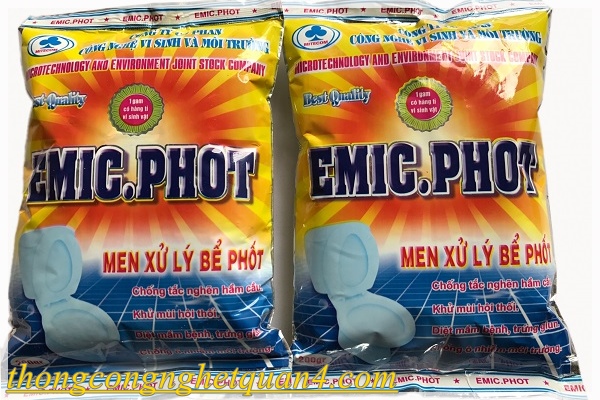 Men xử l&yacute; bể phốt microphot