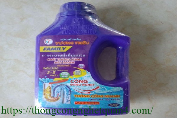 Nước th&ocirc;ng cống thương hiệu Family