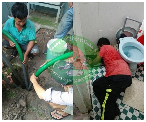 Thông cầu cống nghẹt bằng baking so da