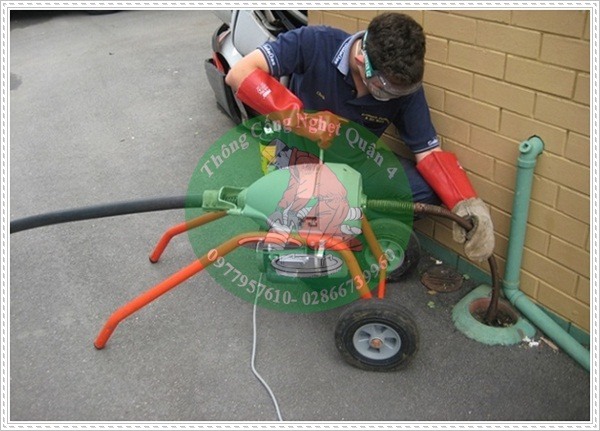 Nước thải đi quá chậm.